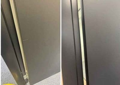 Before and After - Door Restoration