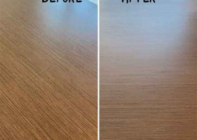 Before and After - Floor Restoration