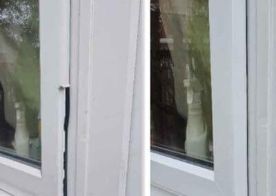 Before and After - window frame repair