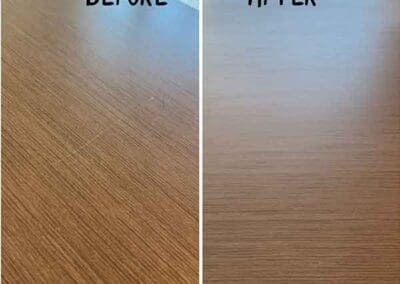 Before and After - Worktop Repairs