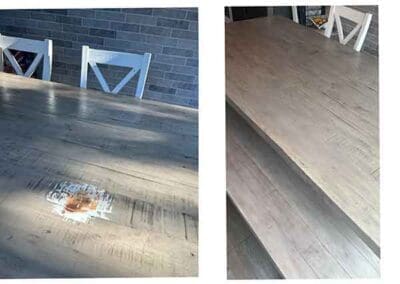 Before and After - Worktop Repairs