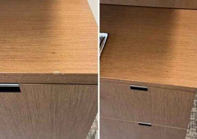 Before and After - Worktop Repair