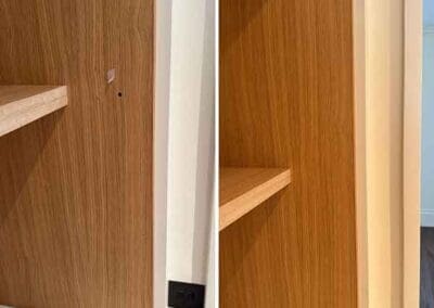 Before and After - worktop repair